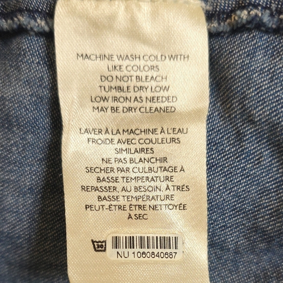 Free People Denim Blue High-Low Dress - Picture 7 of 7